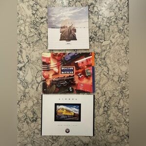 1998 Lot of 3 Lionel Train Catalogs: Vol 1, Vol 2 & Heritage. Excellent Cond